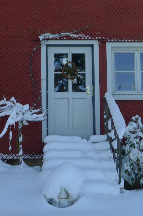 Ferienwohnung Haus zum Kranich Möggers Exterior foto